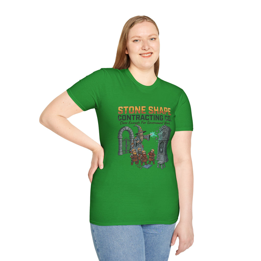 Spell: Stone Shape Graphic T-Shirt