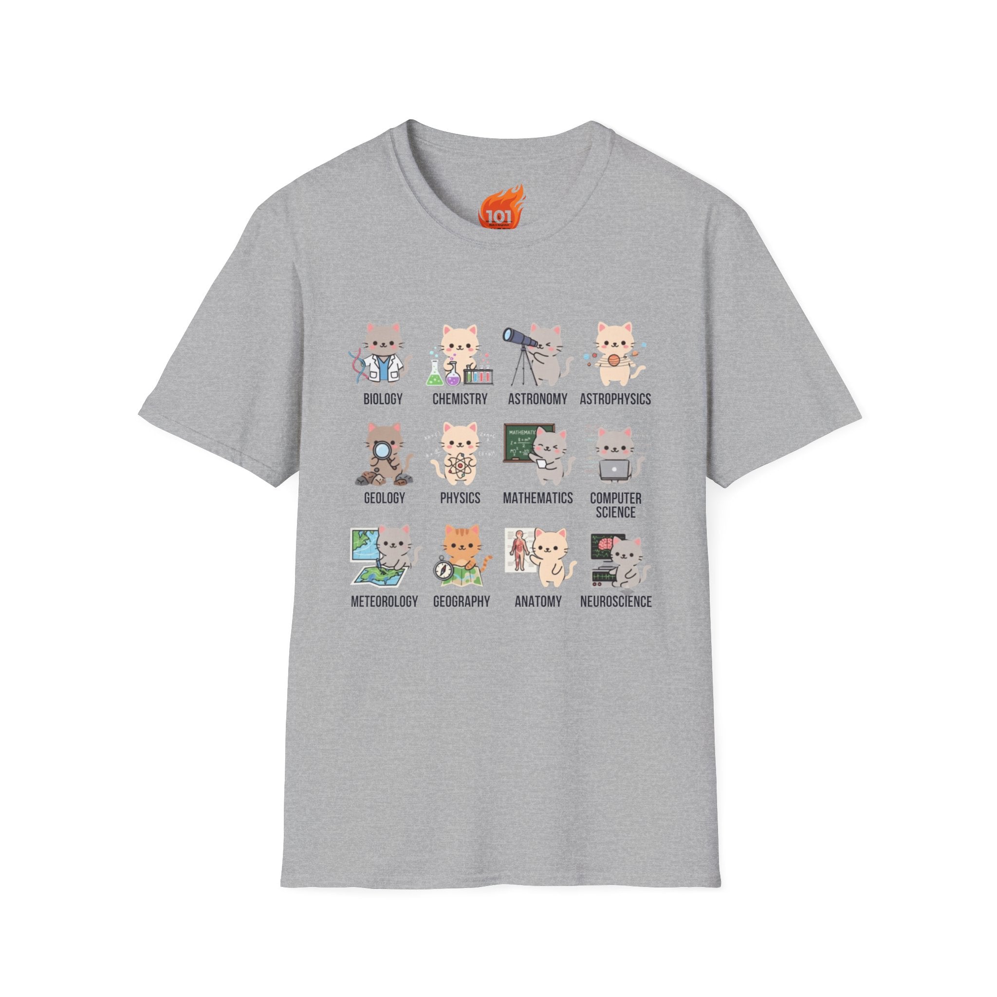 STEM Cats Graphic T-Shirt