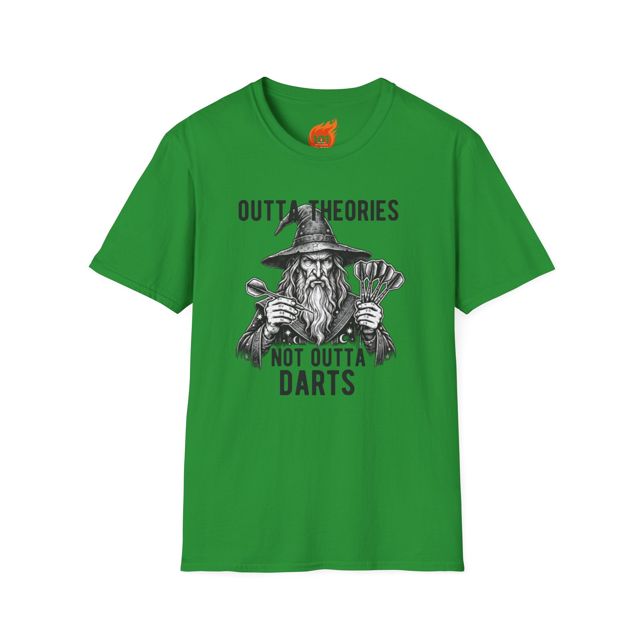 Outta Theories, Not Outta Darts Graphic T-Shirt