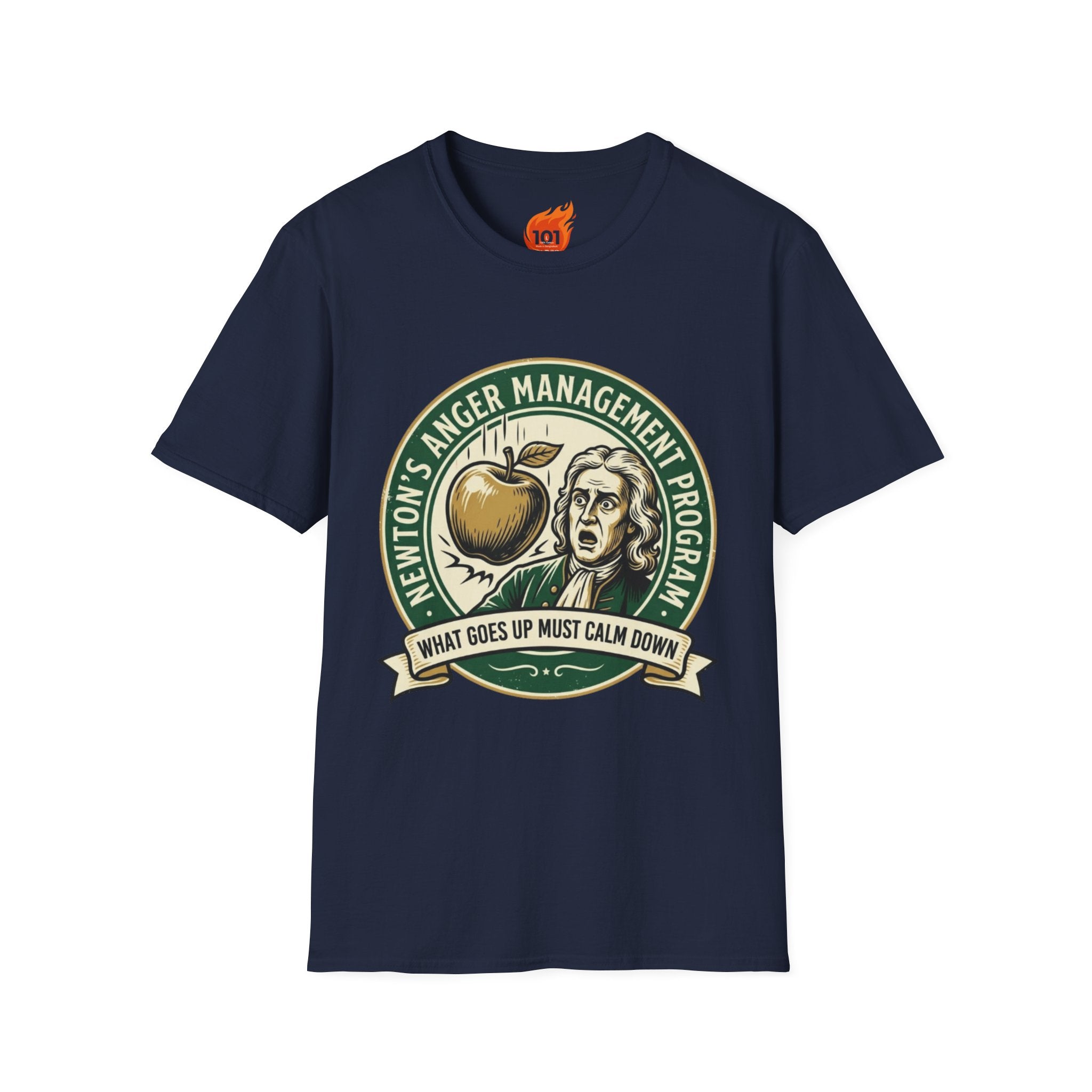 Newton's Anger Management Program Graphic T-Shirt