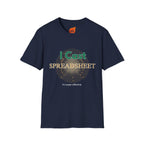 I Cast Spreadsheet Graphic T-Shirt