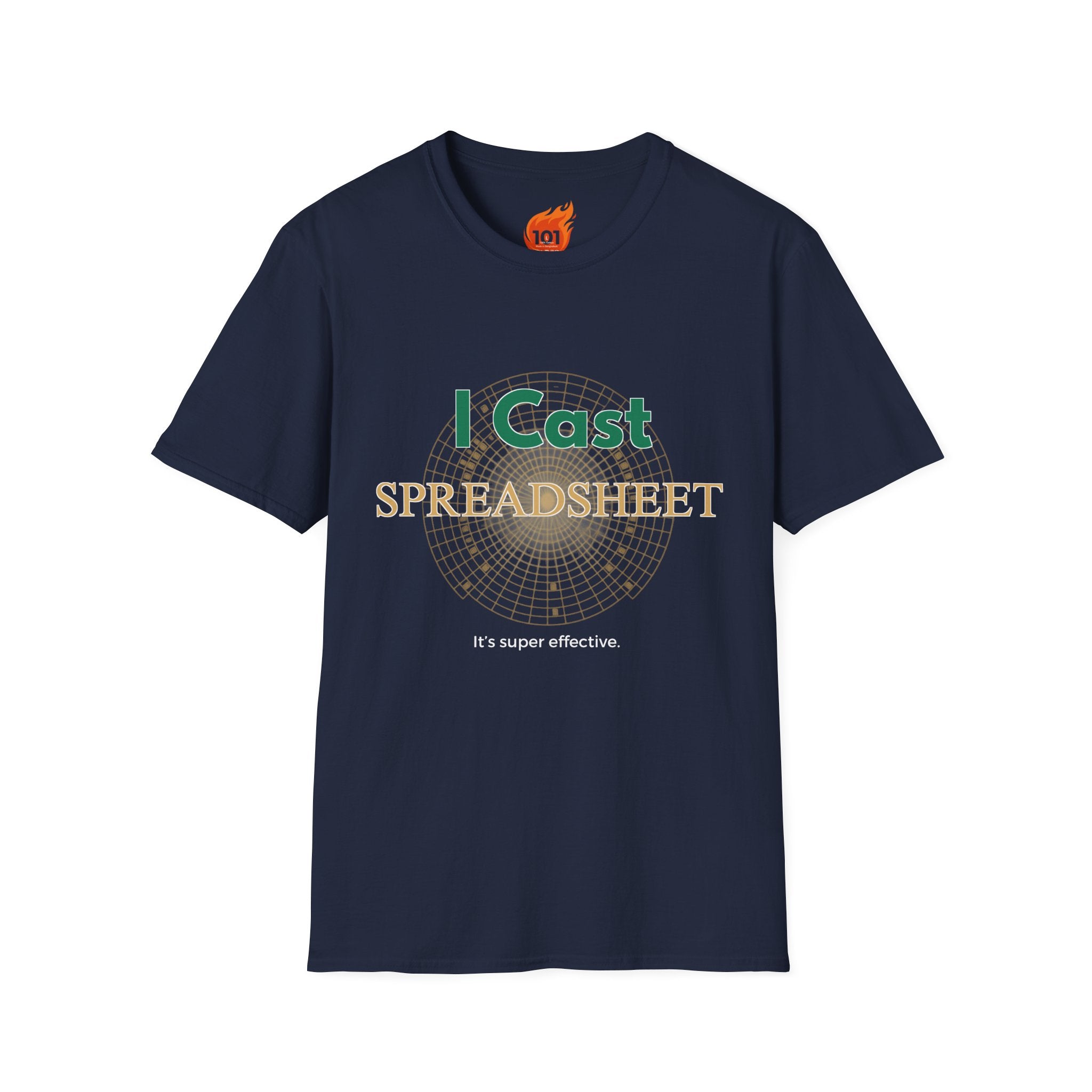 I Cast Spreadsheet Graphic T-Shirt