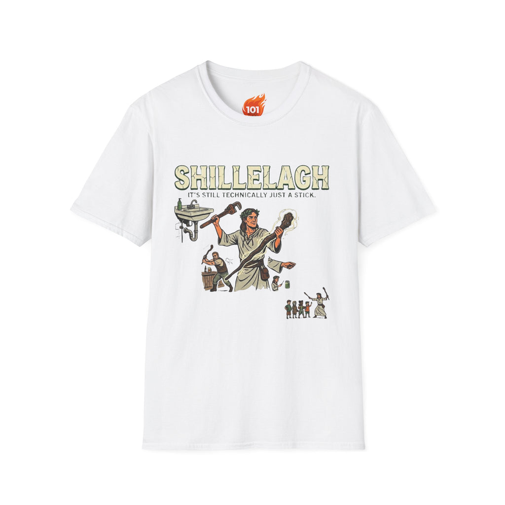 Spell: Shillelagh Stick Graphic T-Shirt