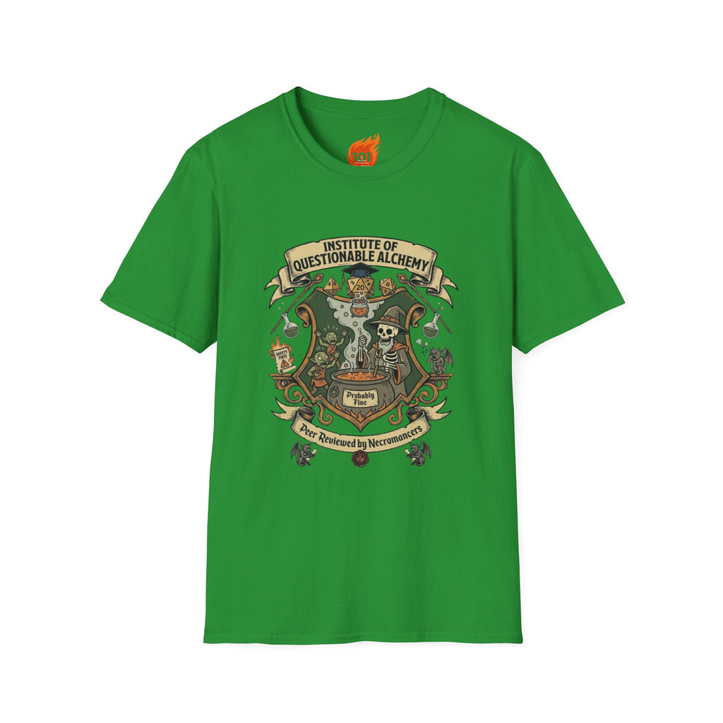 Institute of Questionable Alchemy Graphic T-Shirt