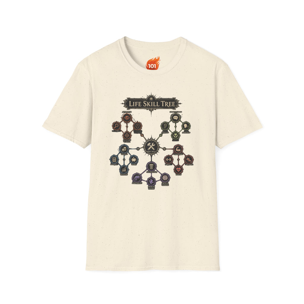 Life Skill Tree Graphic T-Shirt