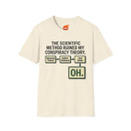 Scientific Conspiracy Theory Graphic T-Shirt