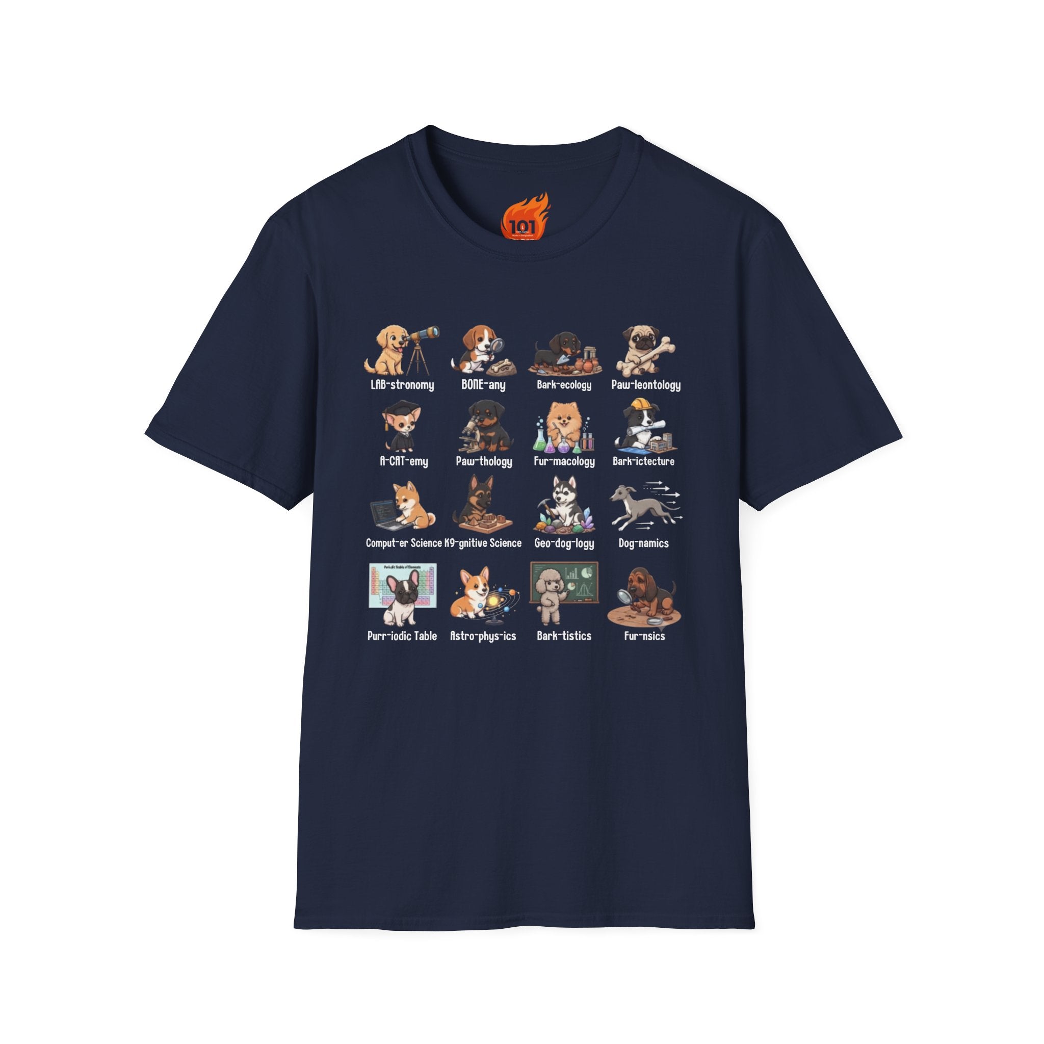 Future Dog STEM fields Graphic T-Shirt
