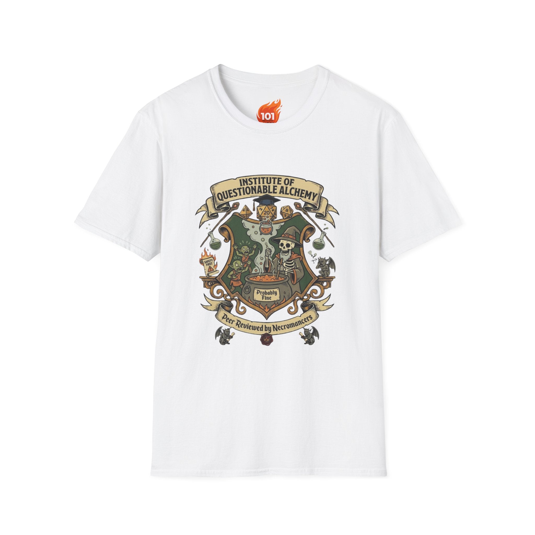 Institute of Questionable Alchemy Graphic T-Shirt