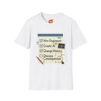 AI Checklist Graphic T-Shirt