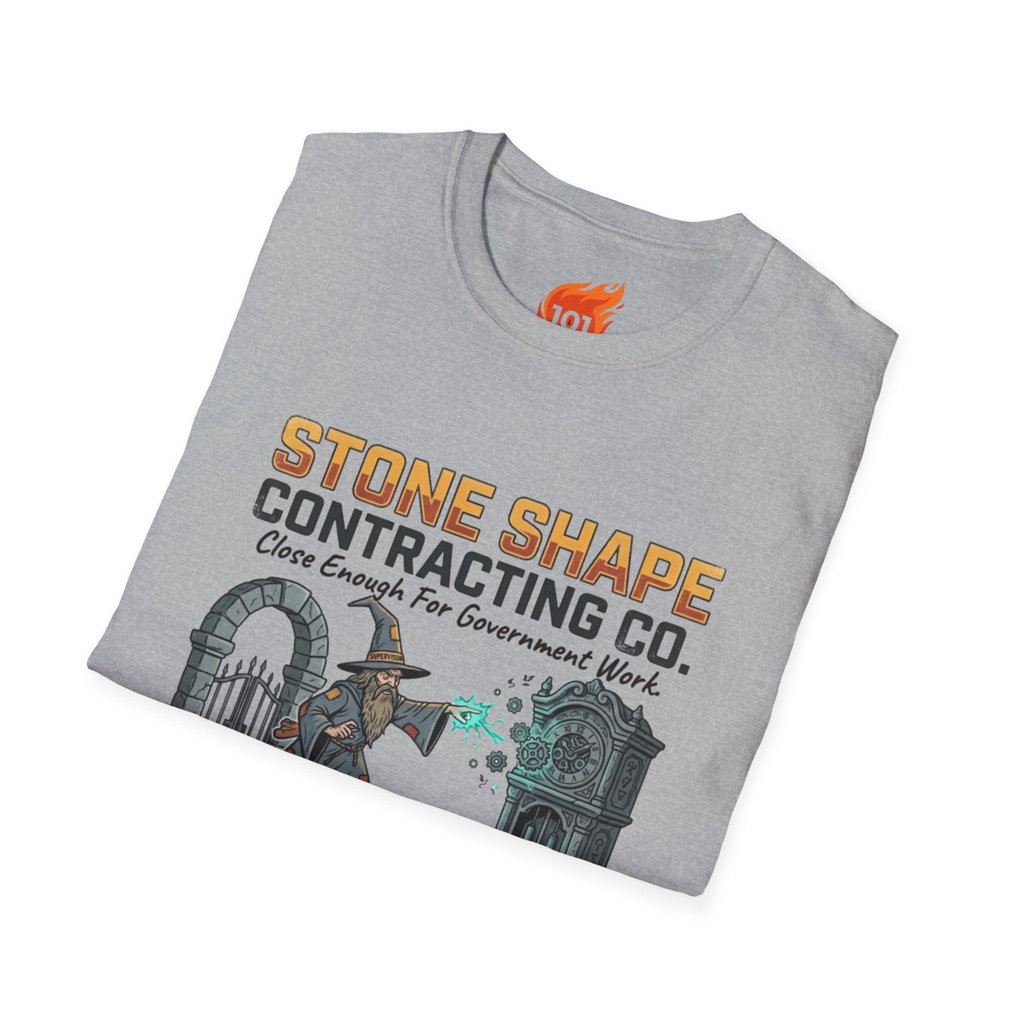 Spell: Stone Shape Graphic T-Shirt