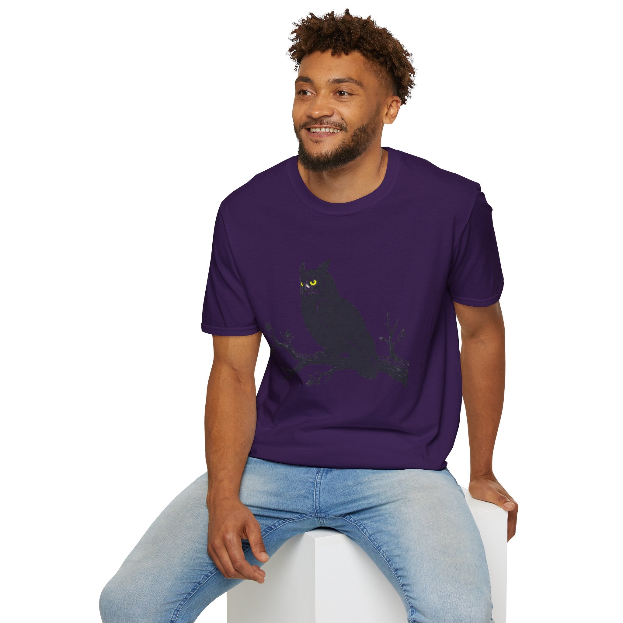 Great Horned Owl Graphic T-Shirt