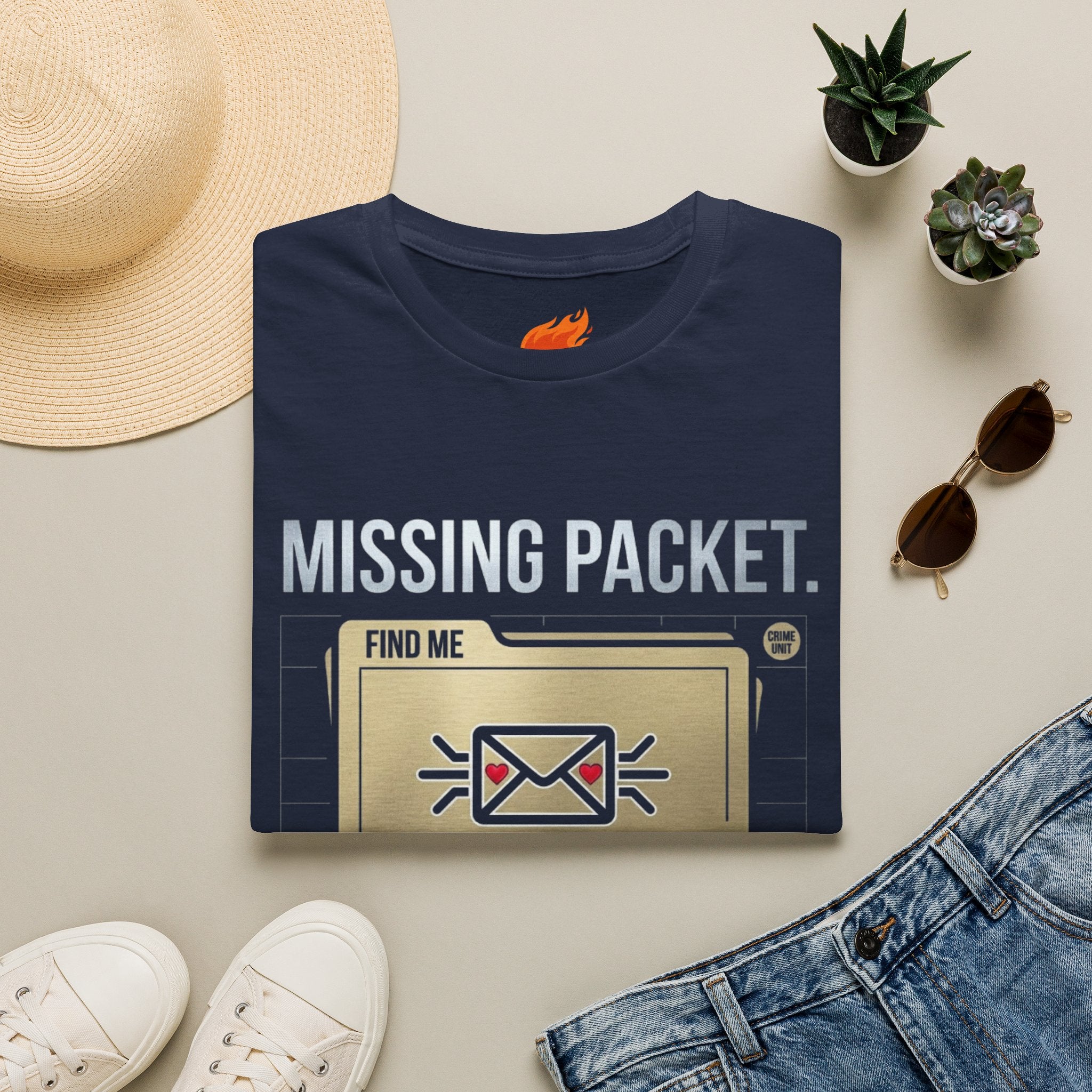 Missing Packet Graphic T-Shirt