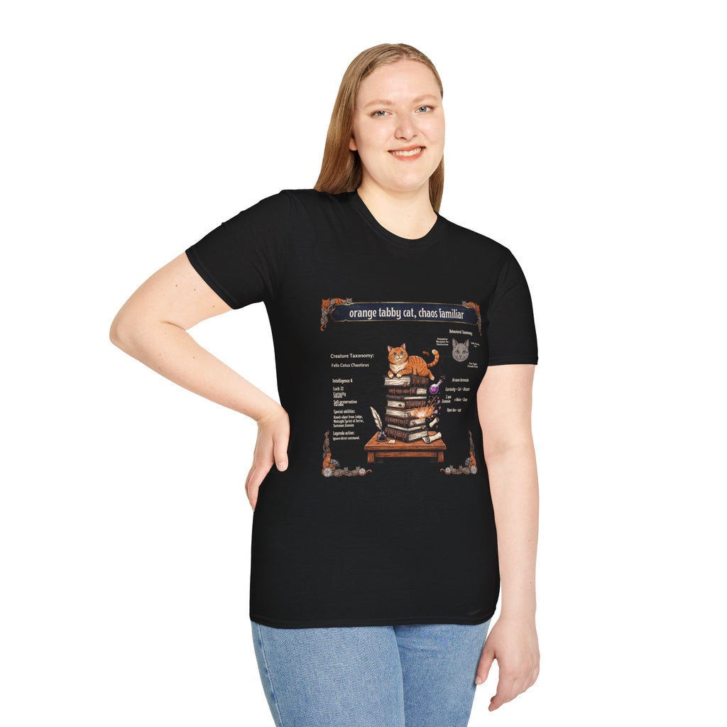 Everyday Bestiary: Orange Tabby Cat Graphic T-Shirt