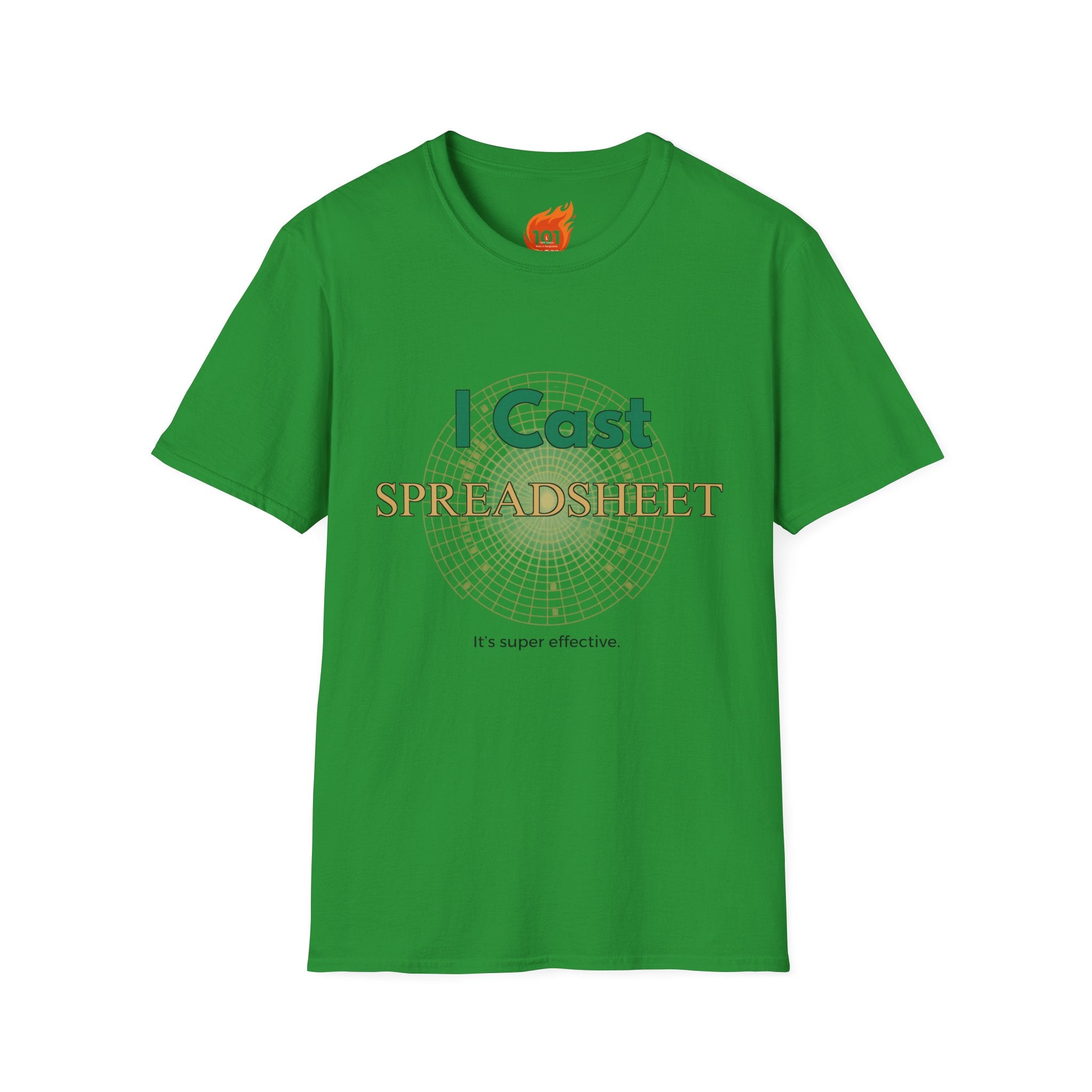 I Cast Spreadsheet Graphic T-Shirt