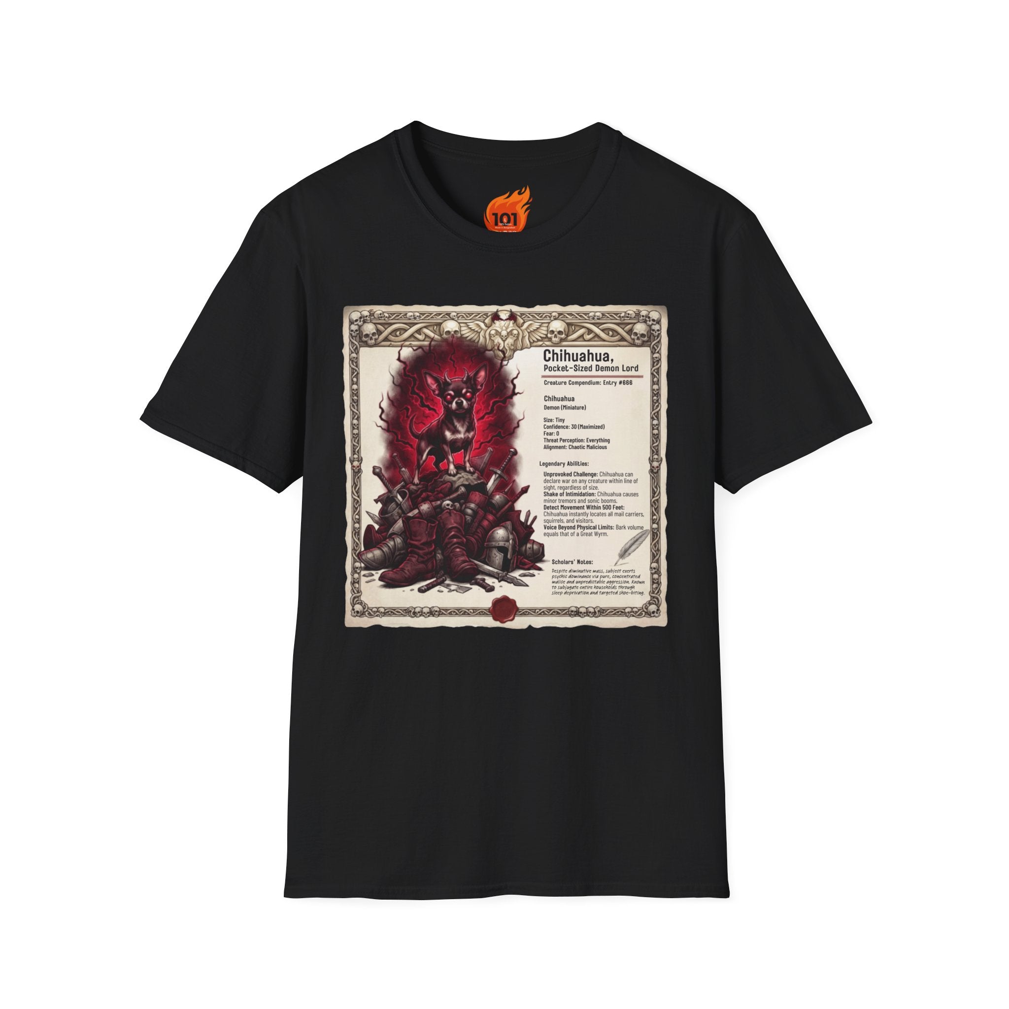 Everyday Bestiary: Chihuahua Graphic T-Shirt