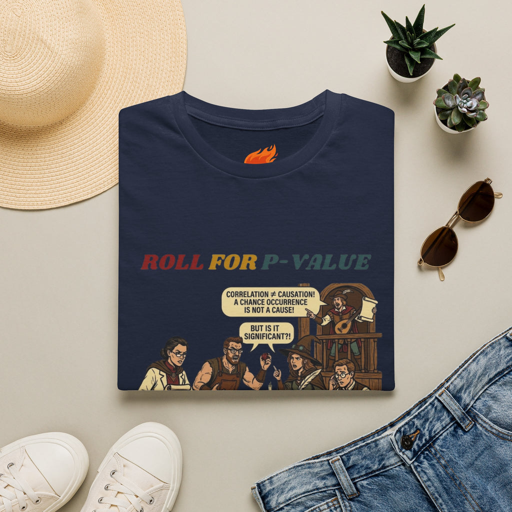Roll for P-Value Graphic T-Shirt