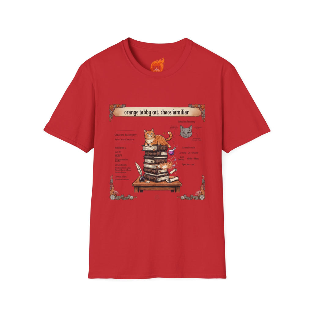 Everyday Bestiary: Orange Tabby Cat Graphic T-Shirt