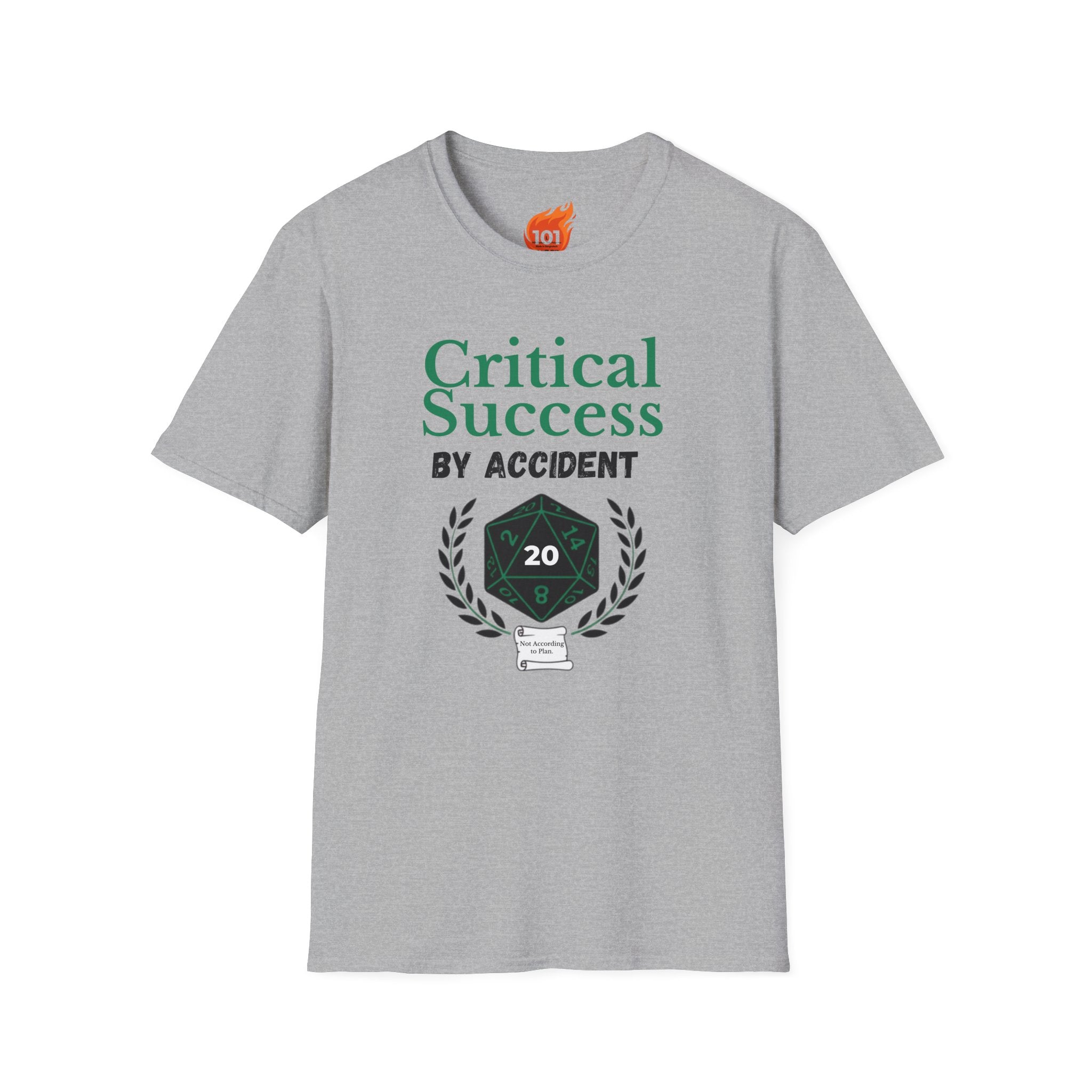 Accidental Critical Success Graphic T-Shirt