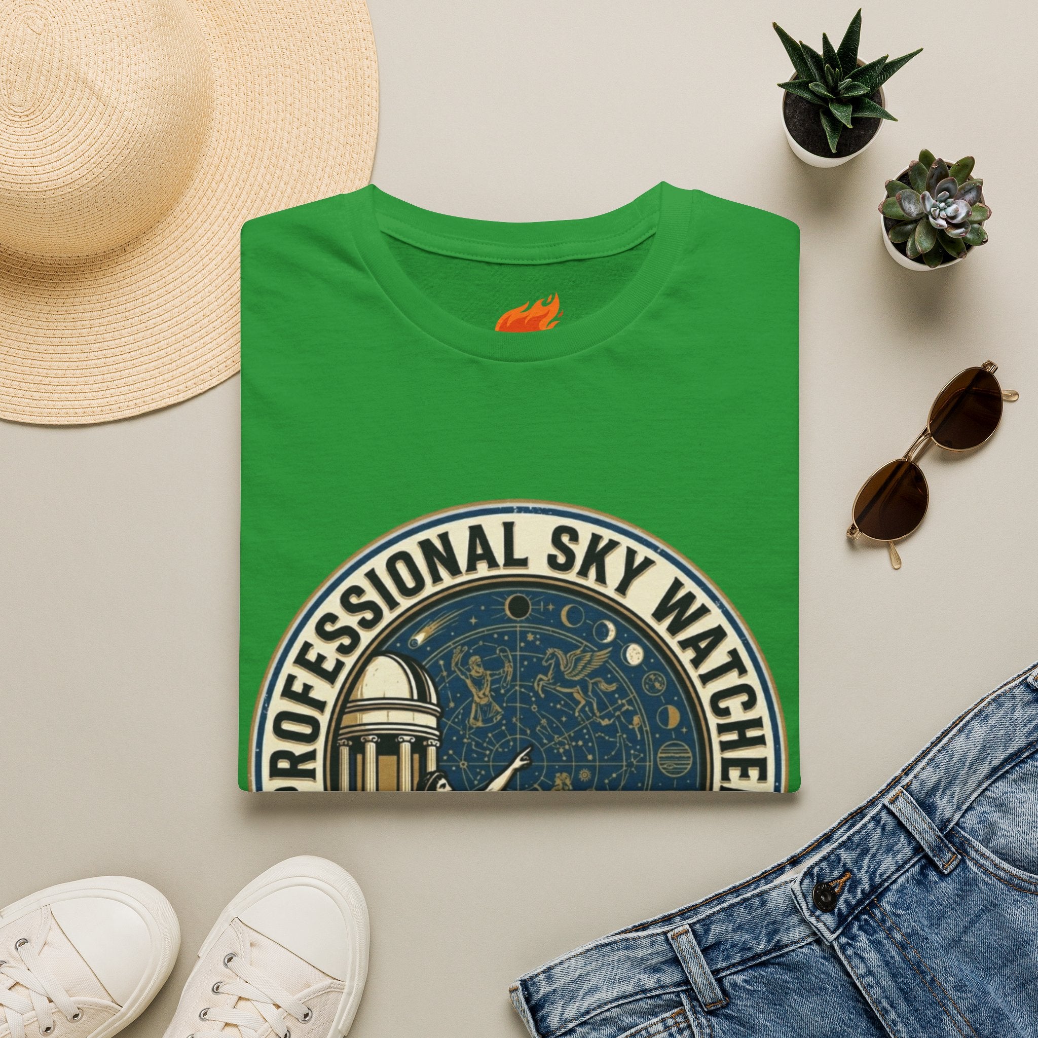 Professional Sky Watchers Graphic T-Shirt