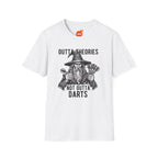 Outta Theories, Not Outta Darts Graphic T-Shirt