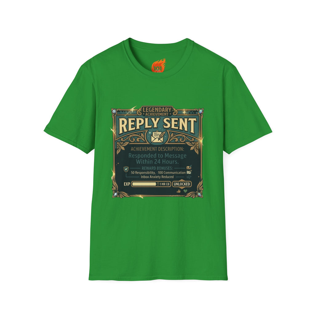 Achievement: Sent a Reply Graphic T-Shirt