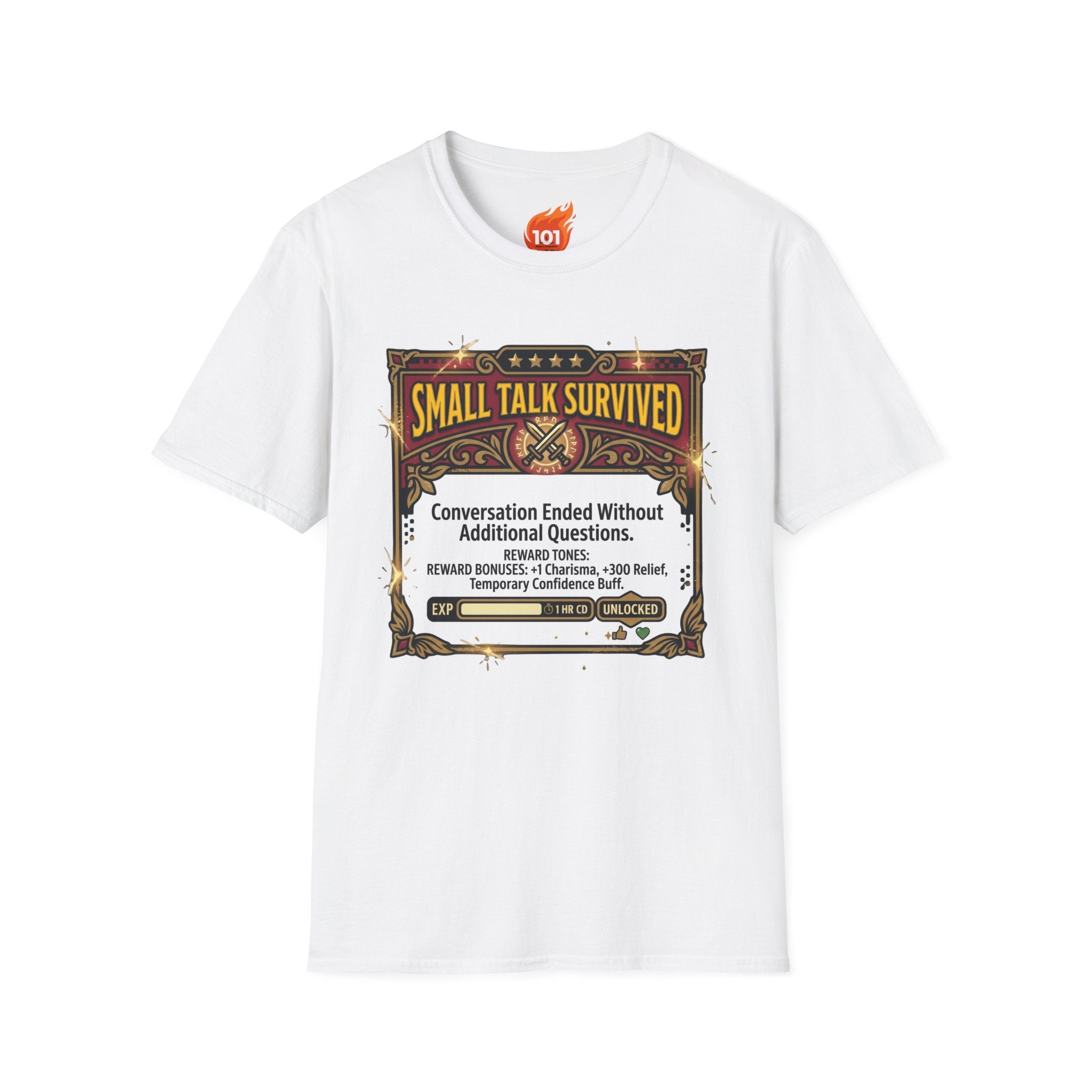 Achievement: Small Talk Graphic T-Shirt