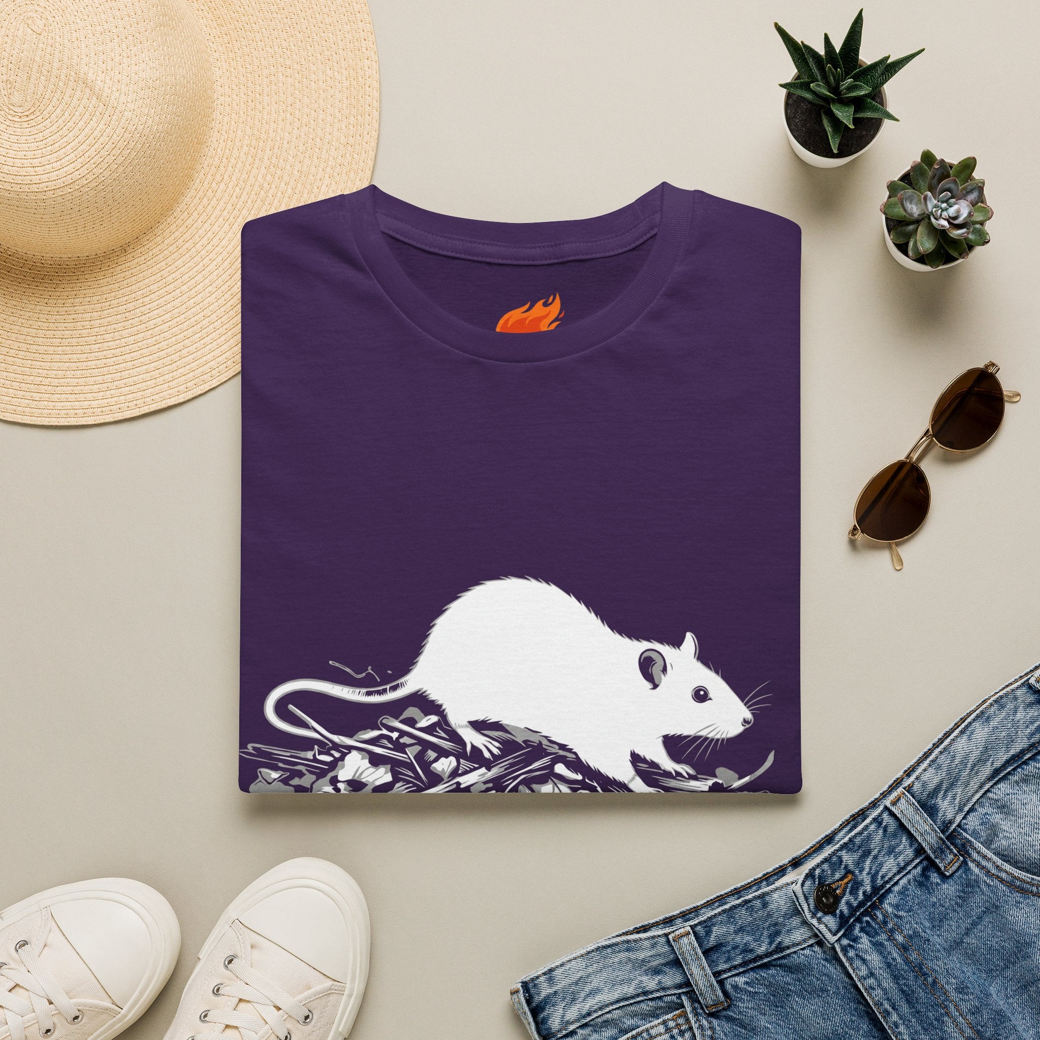 Norway Rat Graphic T-Shirt