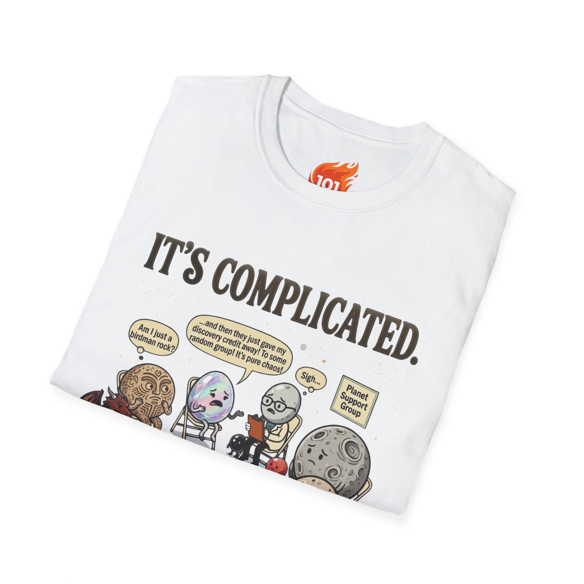 Dwarf Planet Support Group Graphic T-Shirt