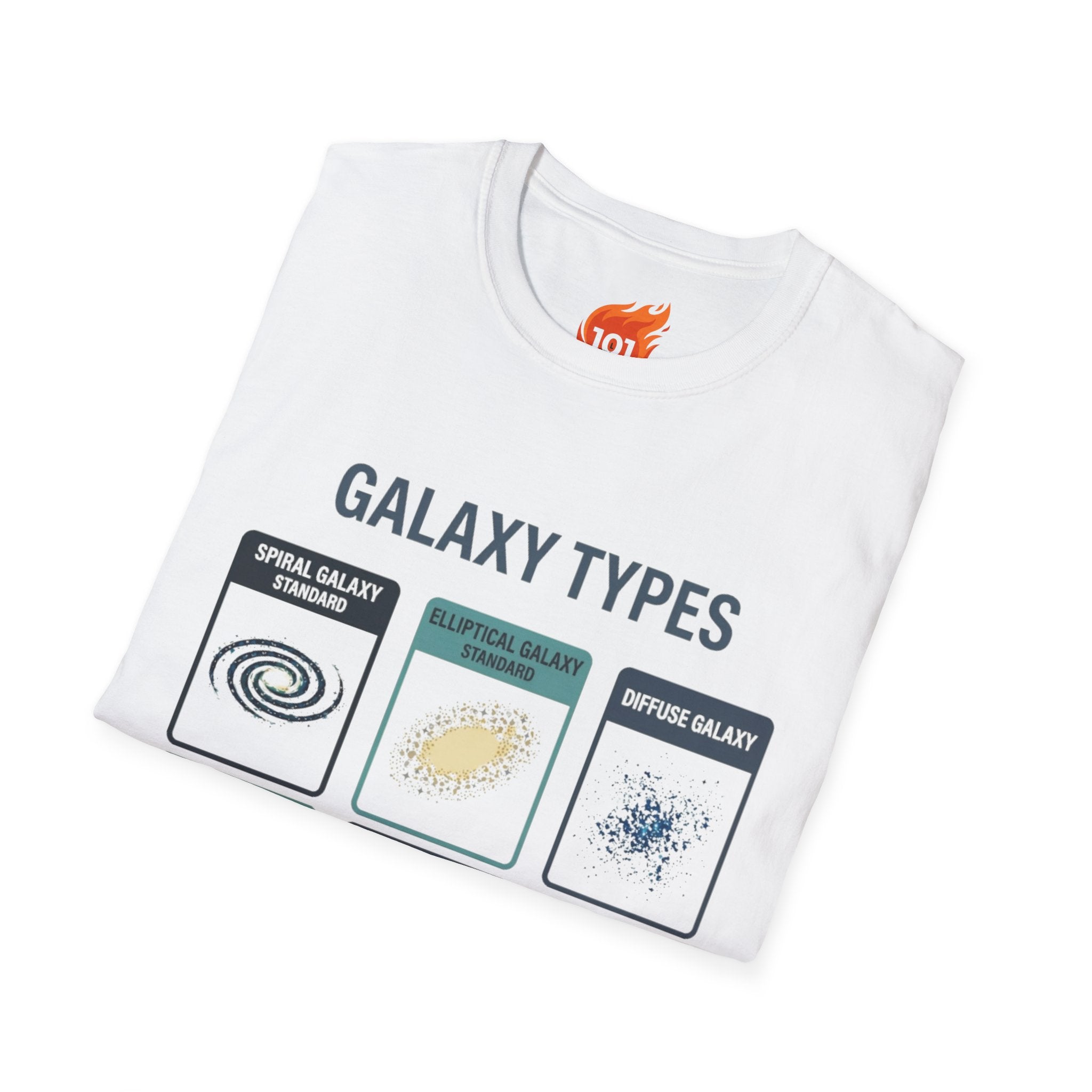 Galaxy Types Graphic T-Shirt