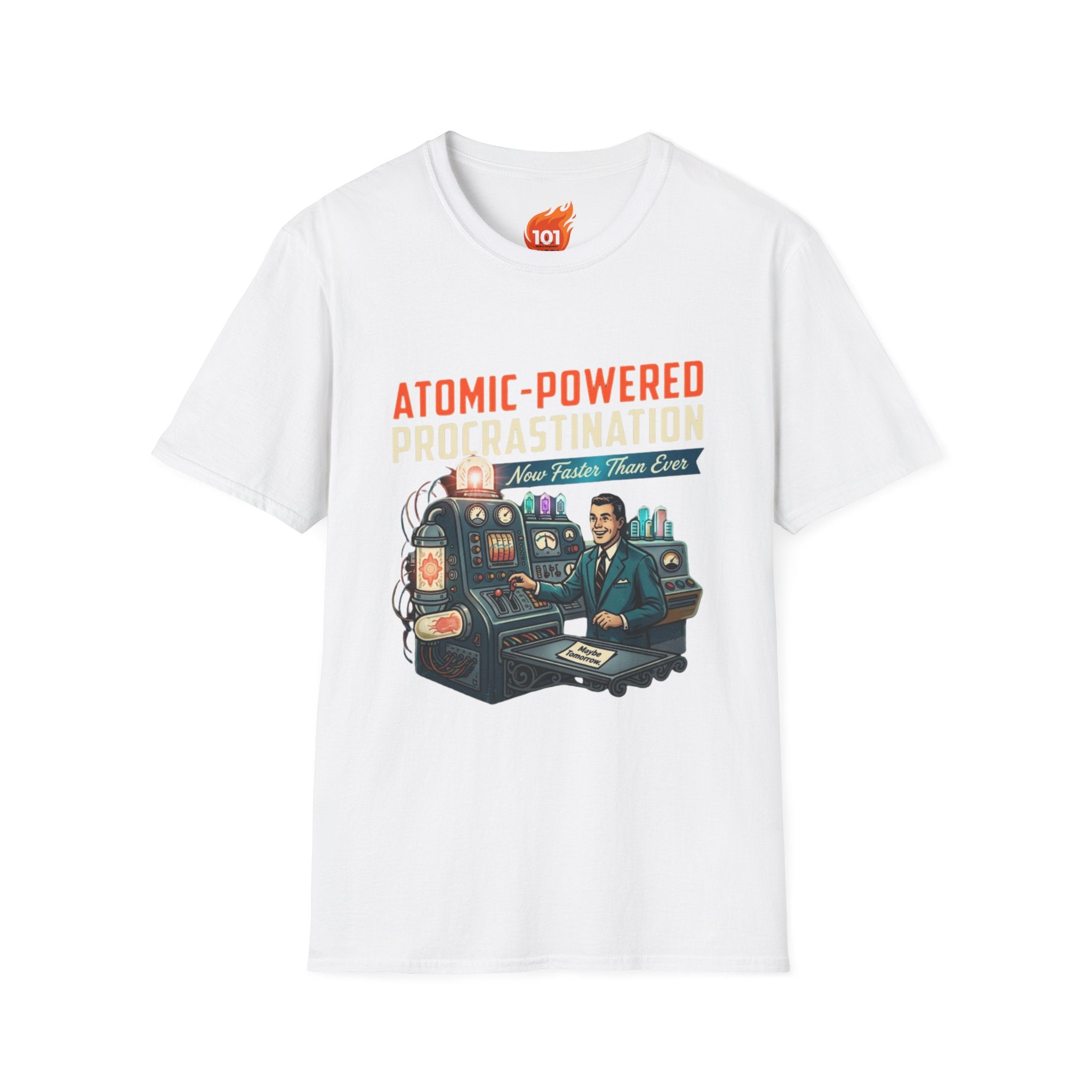 Atomic Procrastination Graphic T-Shirt