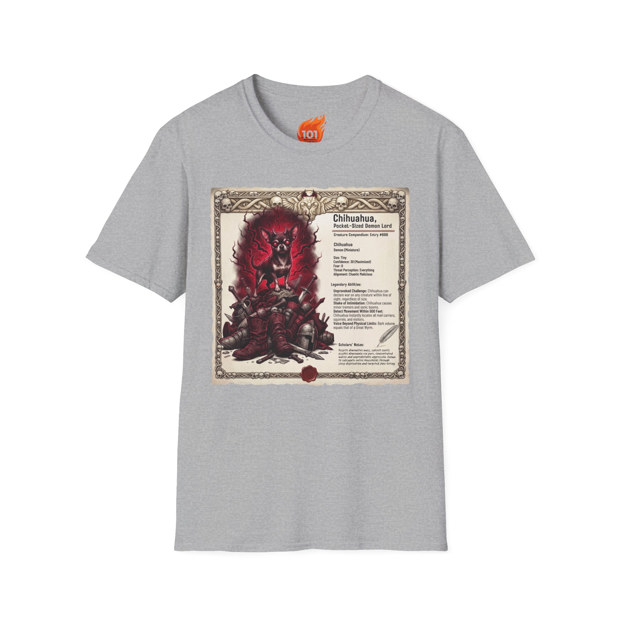 Everyday Bestiary: Chihuahua Graphic T-Shirt