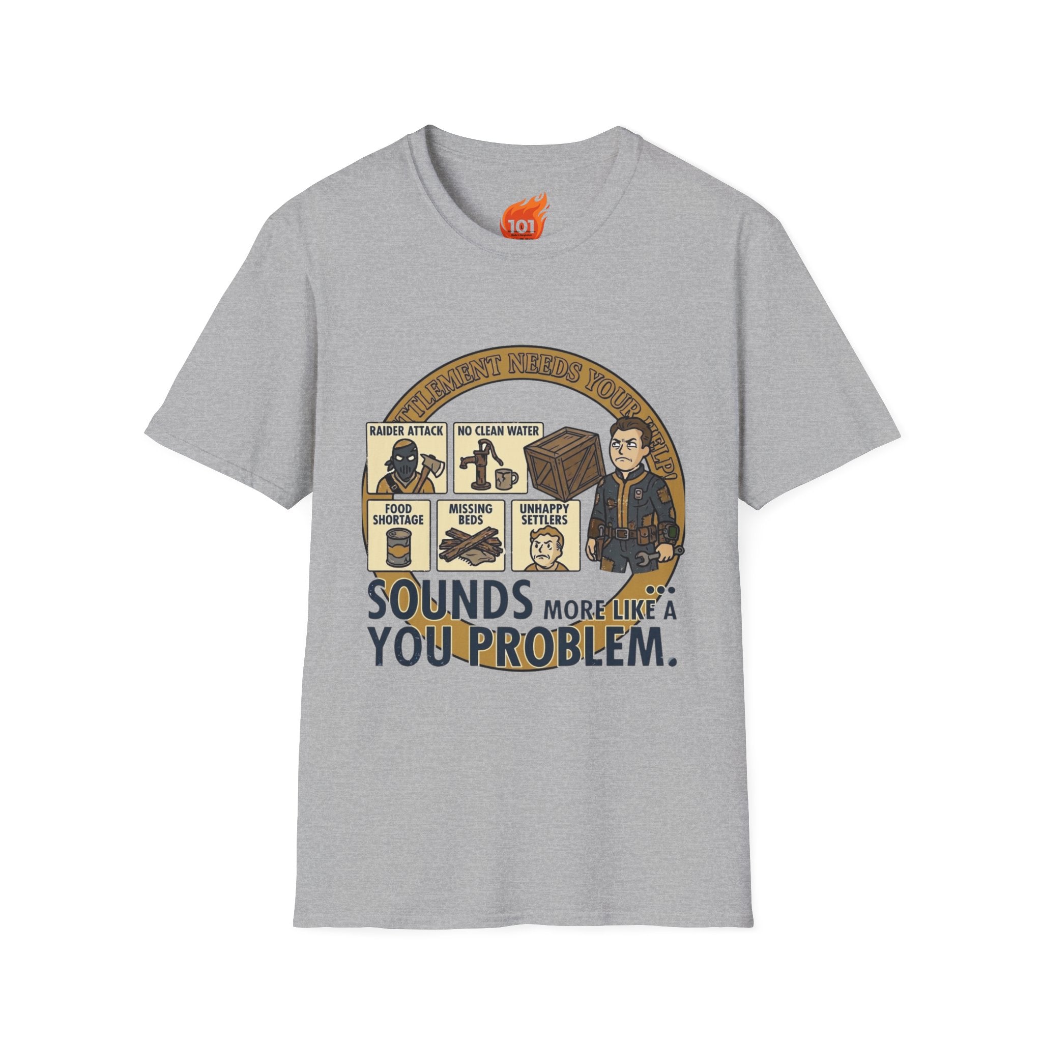 A Settlement Doesn't Need MY Help Graphic T-Shirt