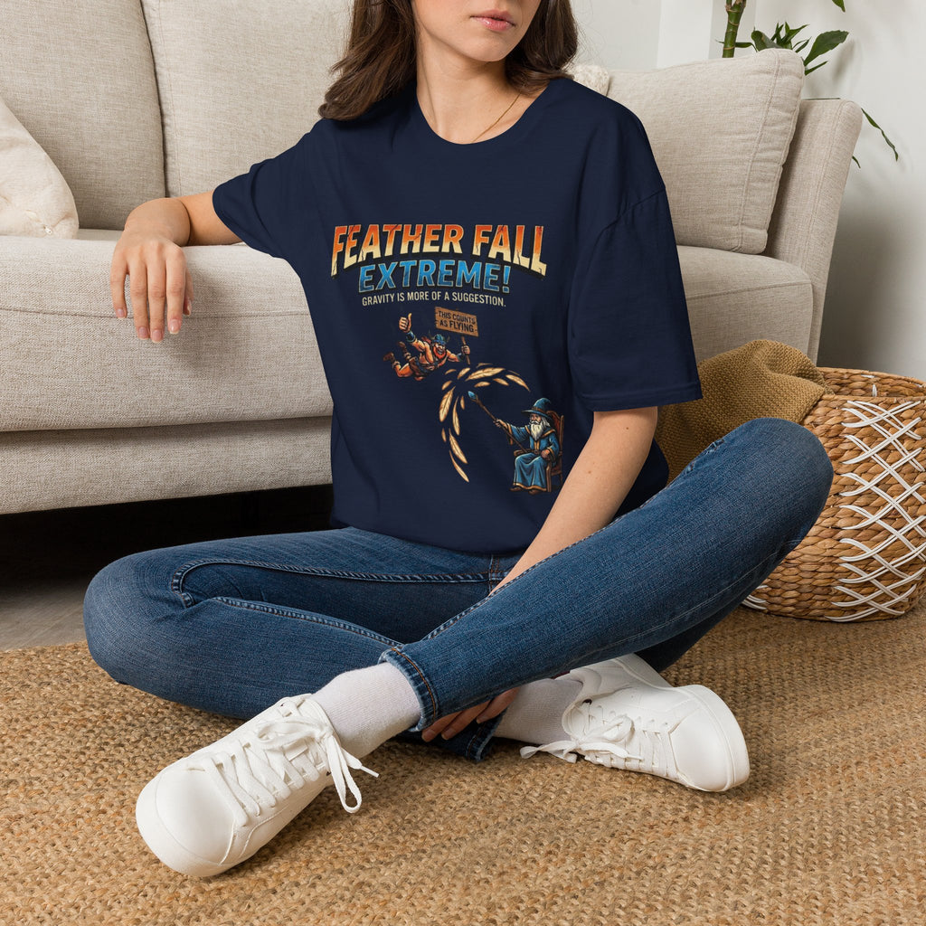 Spell: Feather Fall Graphic T-Shirt