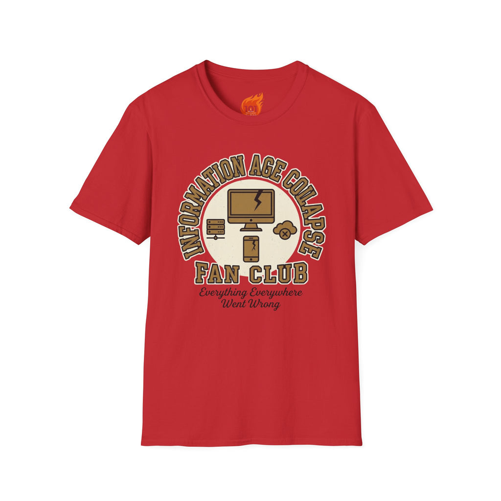Collapse of the Information Age Graphic T-Shirt