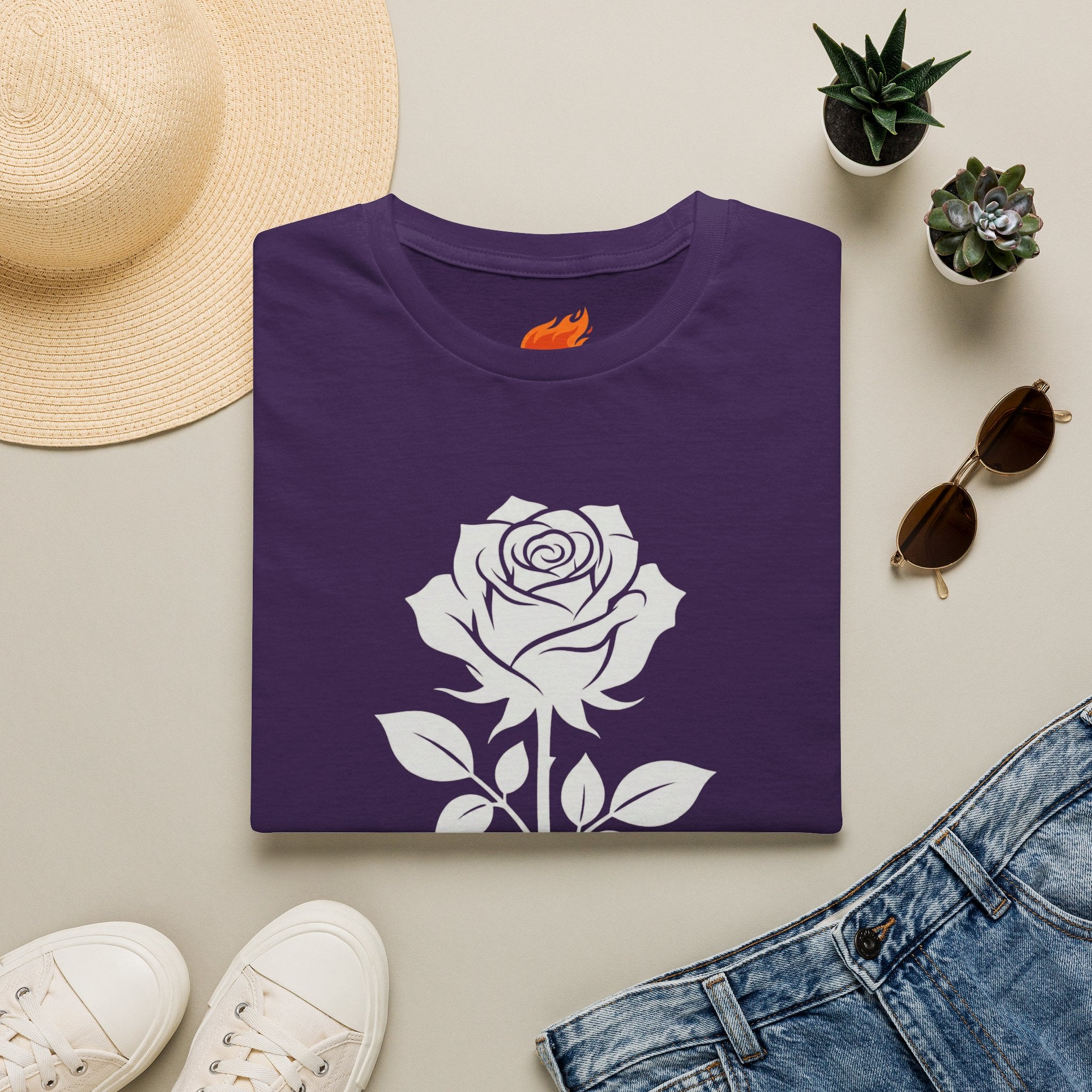 Rose Graphic T-Shirt