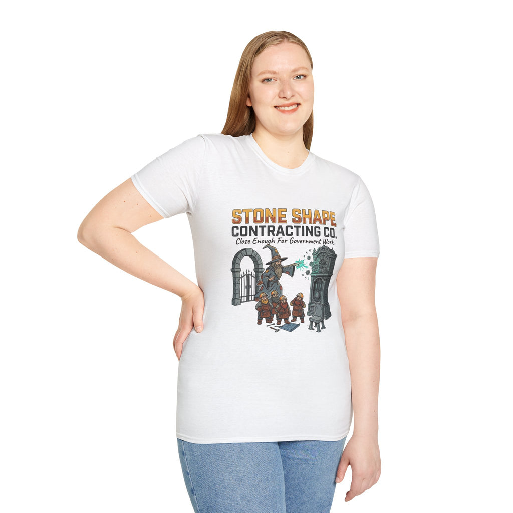 Spell: Stone Shape Graphic T-Shirt