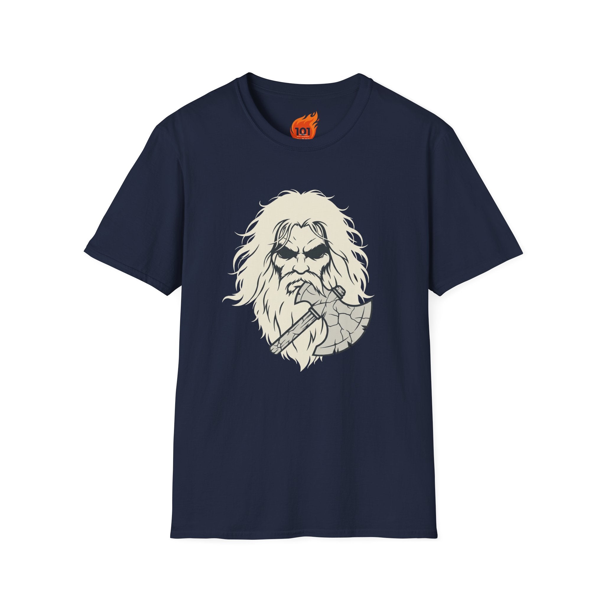 Barbarian Silhouette Graphic T-Shirt