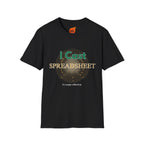 I Cast Spreadsheet Graphic T-Shirt