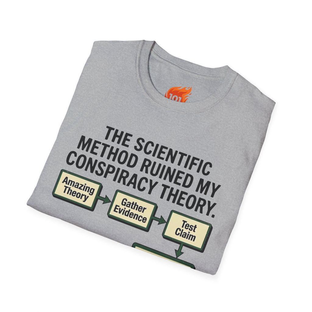 Scientific Conspiracy Theory Graphic T-Shirt
