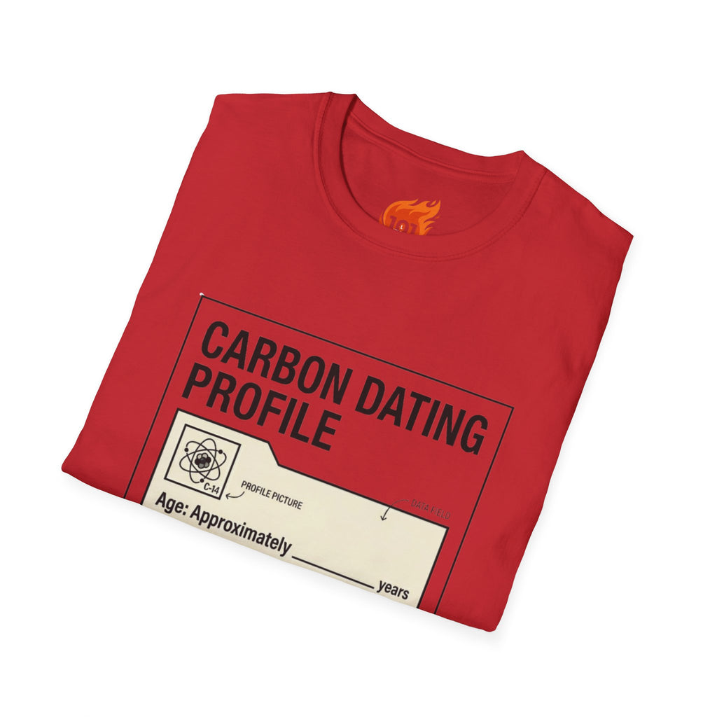 Carbon Dating Profile Graphic T-Shirt