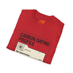 Carbon Dating Profile Graphic T-Shirt
