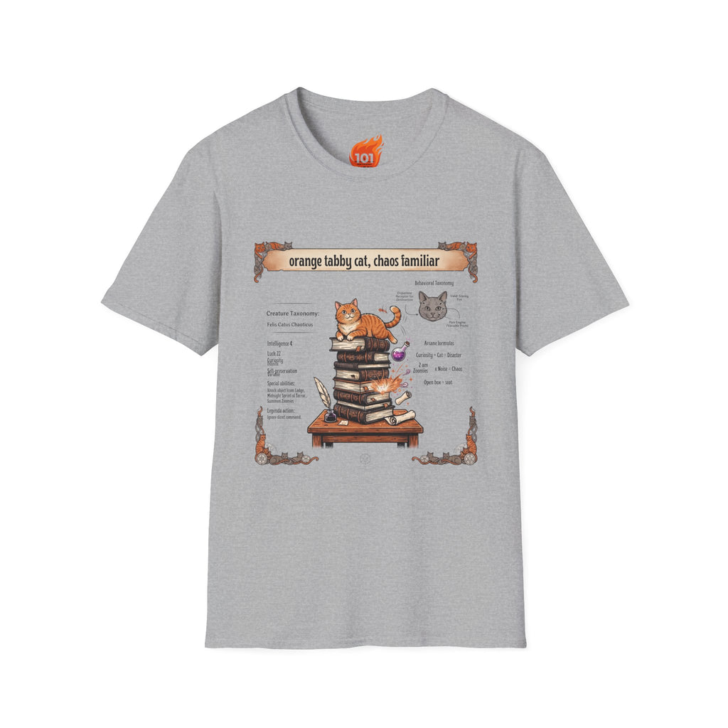 Everyday Bestiary: Orange Tabby Cat Graphic T-Shirt