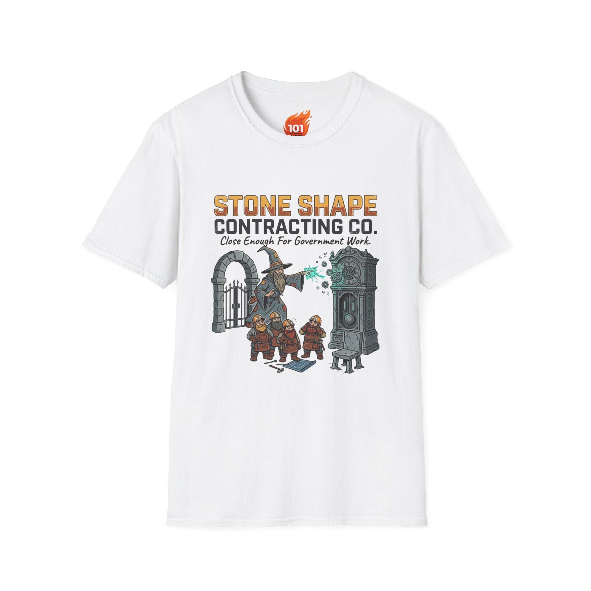 Spell: Stone Shape Graphic T-Shirt