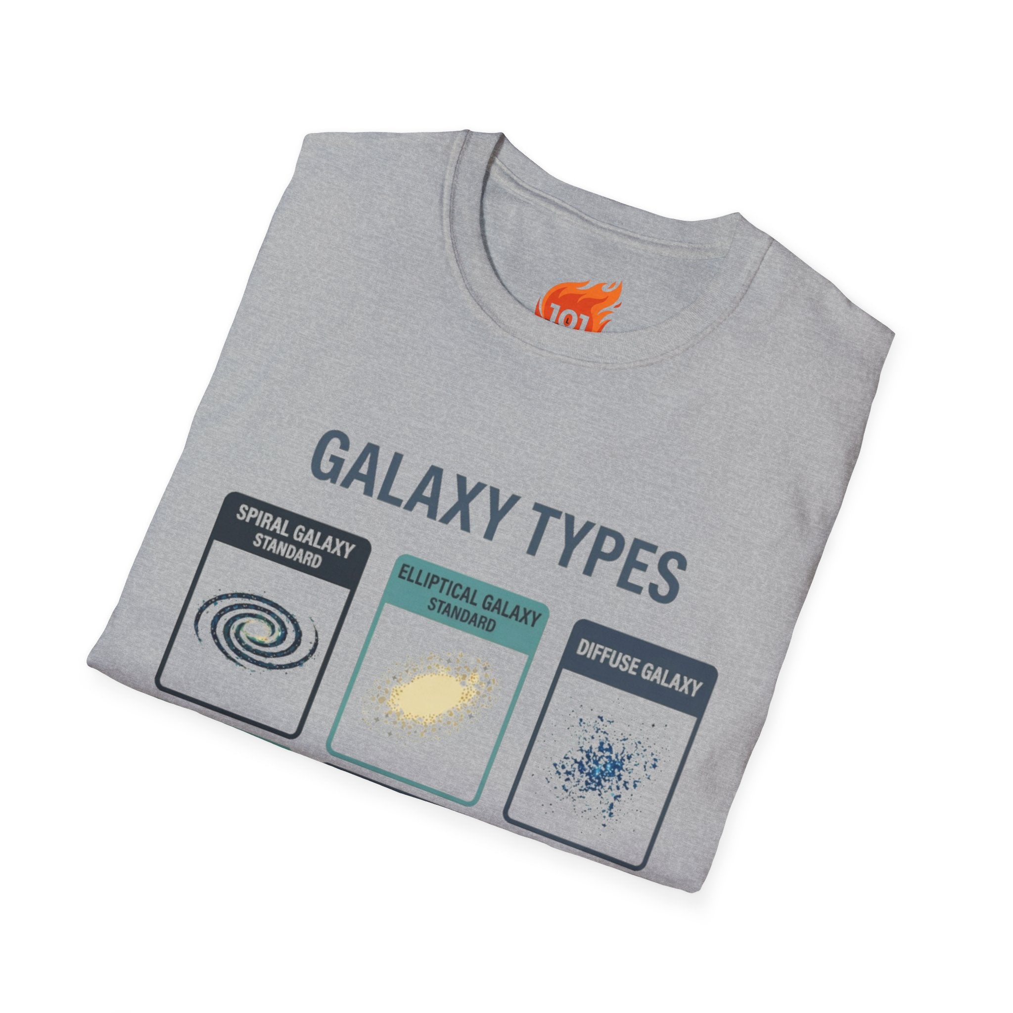 Galaxy Types Graphic T-Shirt