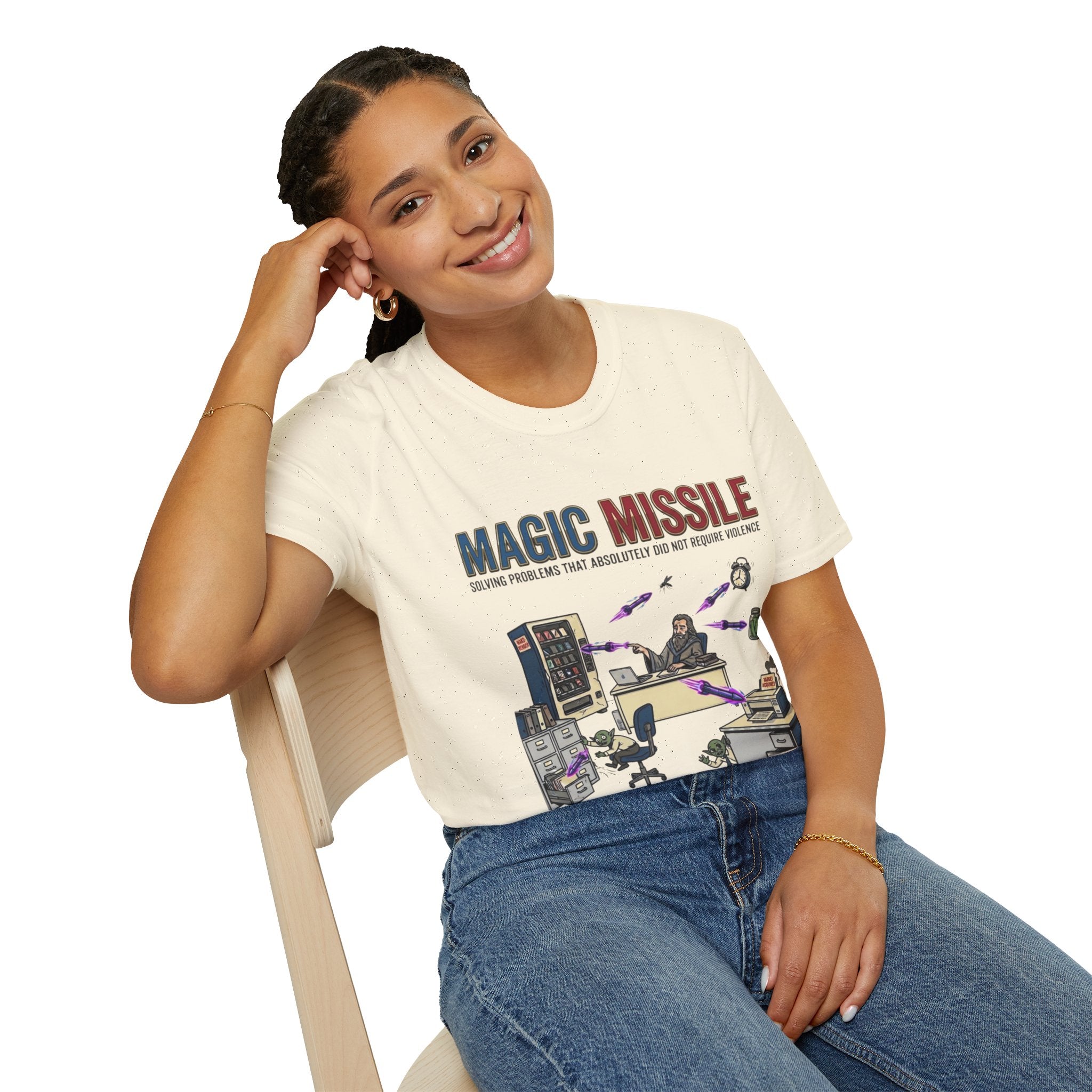 Spell: Magic Missile Graphic T-Shirt