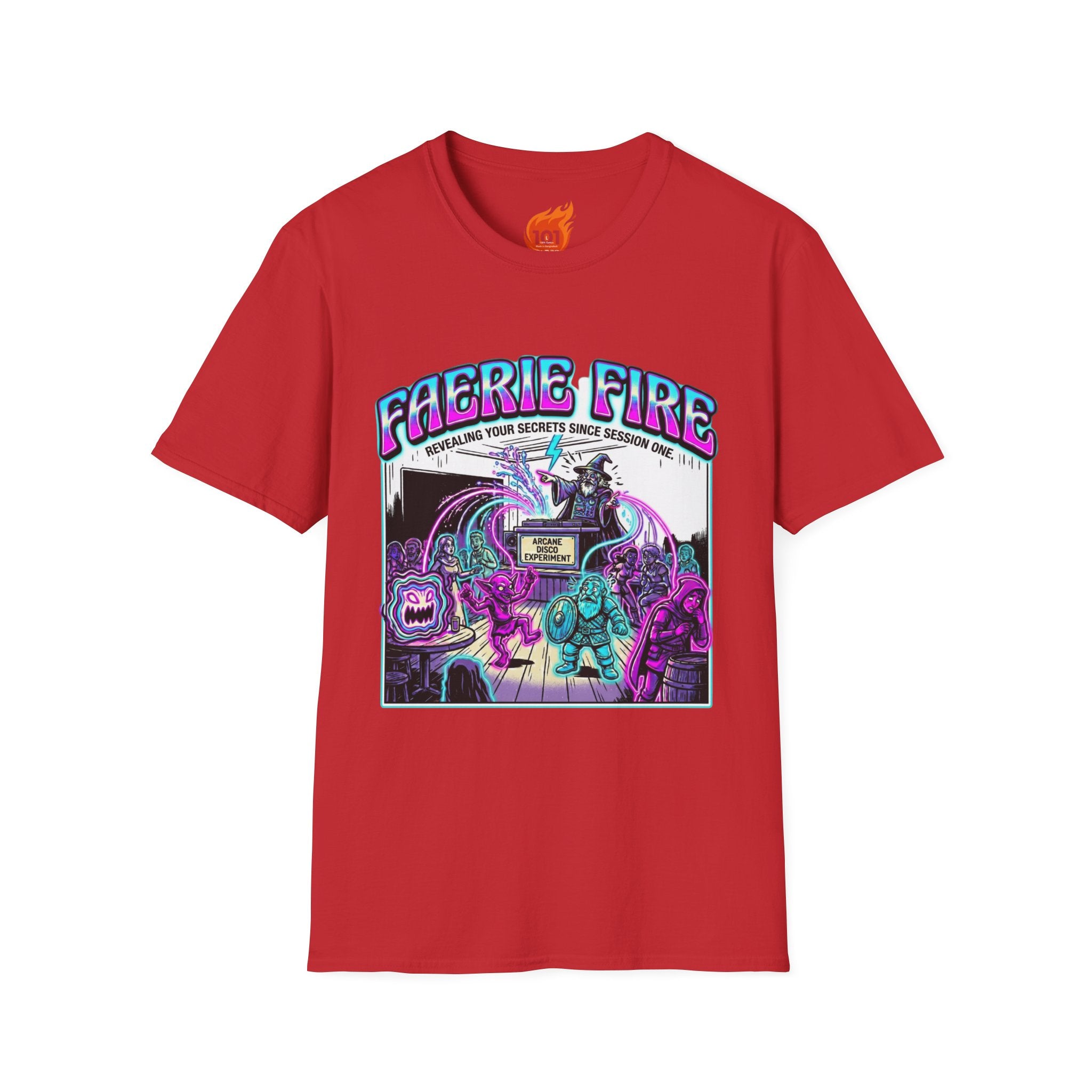 Spell: Faerie Fire Graphic T-Shirt