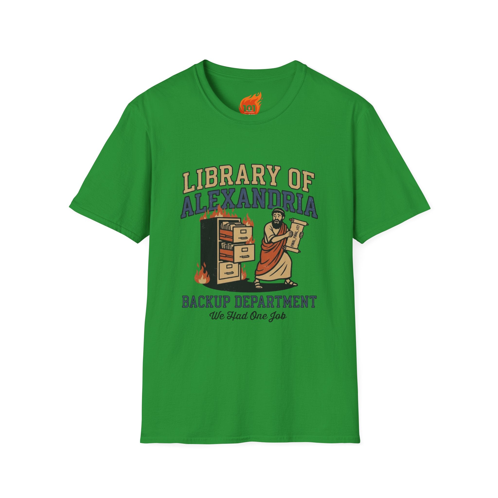 Library of Alexandria Backup Department Graphic T-Shirt