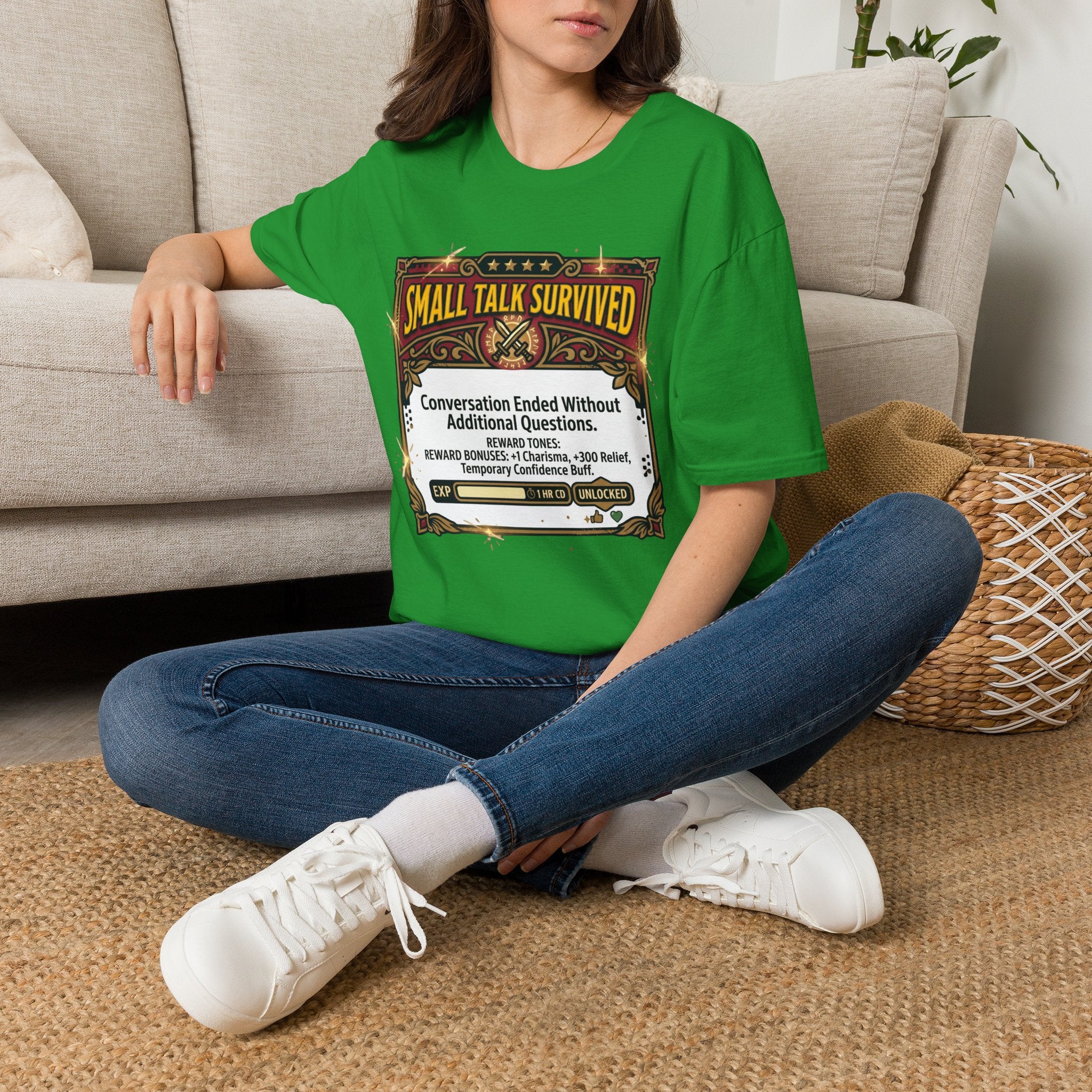 Achievement: Small Talk Graphic T-Shirt