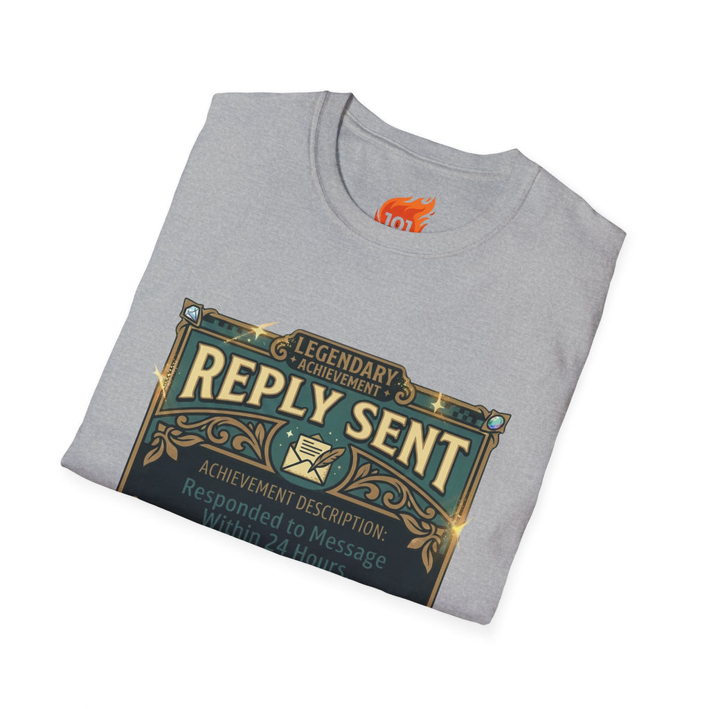 Achievement: Sent a Reply Graphic T-Shirt
