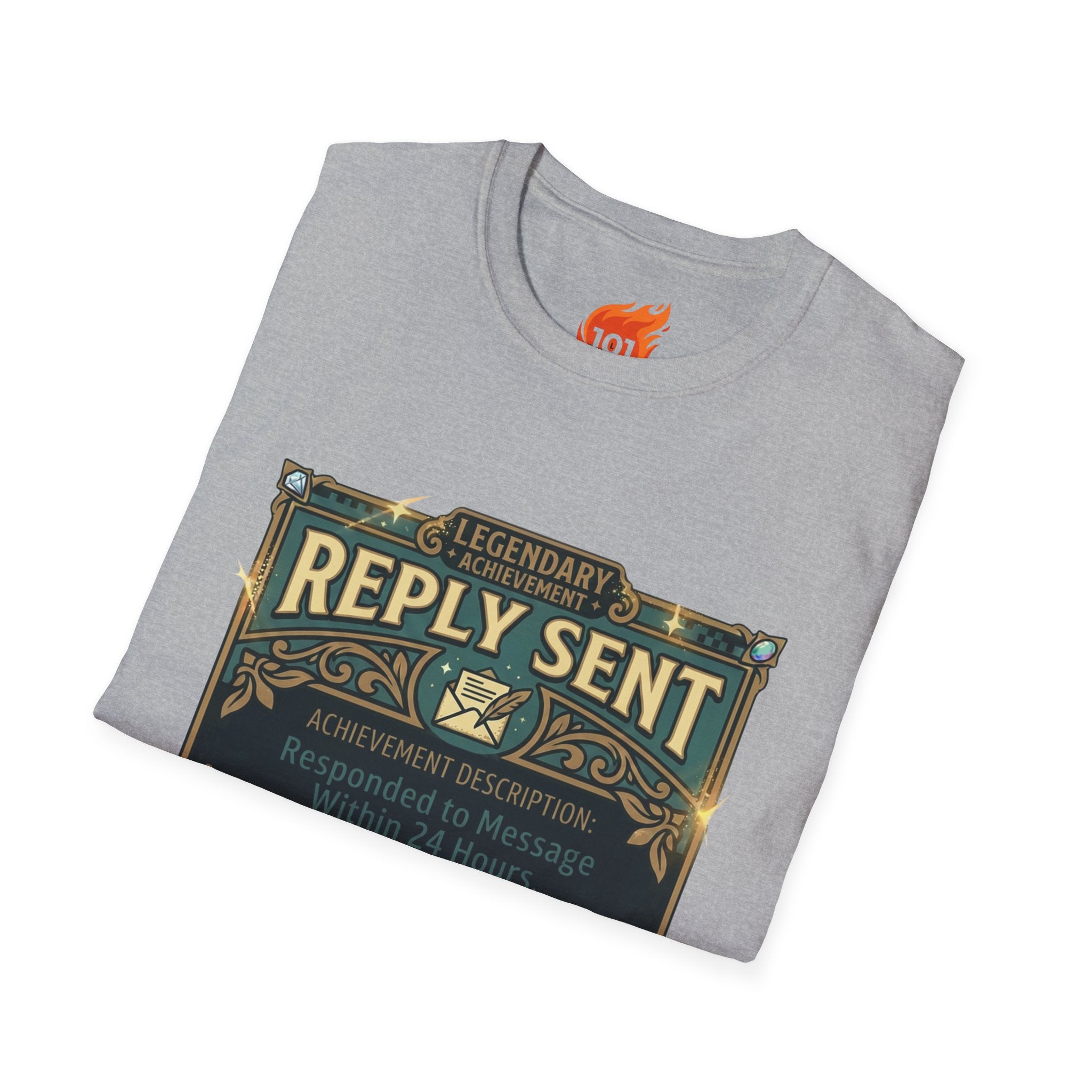 Achievement: Sent a Reply Graphic T-Shirt